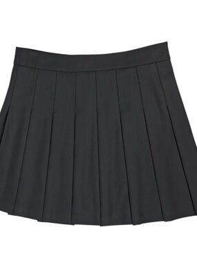 Sunday Best Black Pleated Mini Skirt